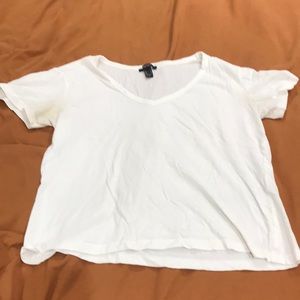Forever 21 white short sleeve women’s shirt
